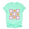Simply Sage Market S.W.Smiley Retro Smiley Face Short Sleeve Tee - XL - Mint - 2 of 4