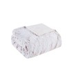 Sapphtopaz 60"x70" Oversized Faux Fur Blanket, Warm Soft Throw Blanket for Bed with Solid Reverse, Oeko-Tex Certified Bedding for Room Decor - 4 of 4