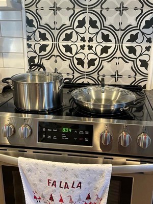 Home Kitchen Appliances KitchenAid Stainless Steel Cookware Set 10 Piece