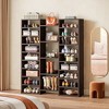 Resenkos Freestanding Shoe Storage Organizer Unit, Wooden Storage Shelf Shoe Rack with 23 Shelves, - 3 of 4