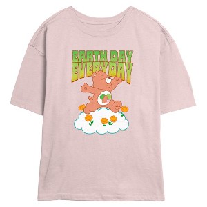 Junior's Care Bears Forest Friend Bear Earth Everyday T-Shirt - 1 of 3