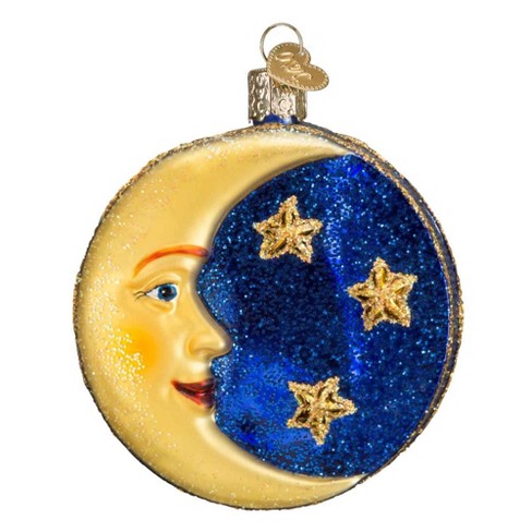 Old World Christmas Mars - One Glass Ornament 2.5 Inches