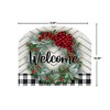 Briarwood Lane Winter Art Sign 8.25x10.25 Winter Wreath For Winter Art Sign - 2 of 4