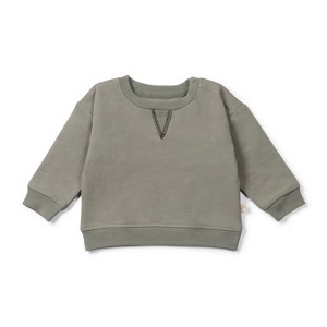 Girl Kids' Organic Cotton Sweatshirt - Makemake Organics - 1 of 3