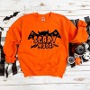 Simply Sage Market Women's Graphic Sweatshirt Scary Mode Bat - 3 of 4