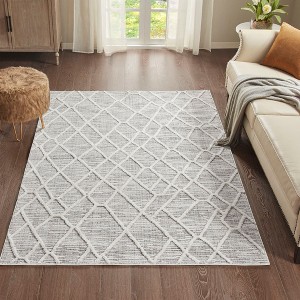 Gulches Terni Pebble Indoor Area Rug: Comfort Meets Style for Your Home - 1 of 4