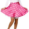 Female 50 Rocknroll Pink Polka Dot Kit Costume - 2 of 4