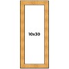 PosterPalooza | Panoramic Embellished Gold Picture Frame - UV Acrylic, Foam Board Backing, Hanging Hardware - 2 of 4