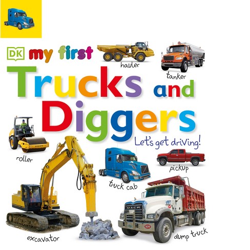 Diggers and dump store trucks for toddlers