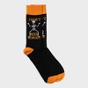 Men's Special Thanks Halloween I Don't Need Nobody Crew Socks - 6-12 - 3 of 3