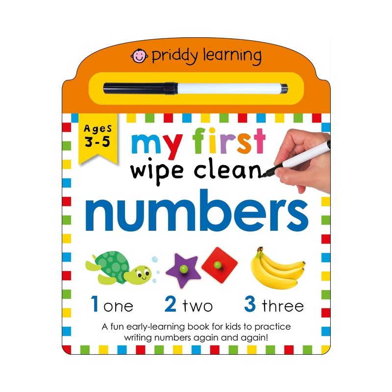 My First Wipe Clean Numbers (Priddy Learning) - by  Roger Priddy & Priddy Books (Board Book), 1 of 2