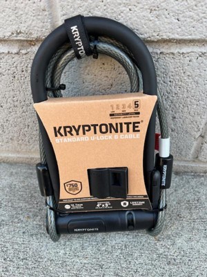 Kryptonite U-lock Bicycle Lock & Cable - 12mm : Target