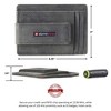 Alpine Swiss Harper Mens RFID Slim Money Clip Front Pocket Wallet Minimalist Leather ID Card Holder - 3 of 4