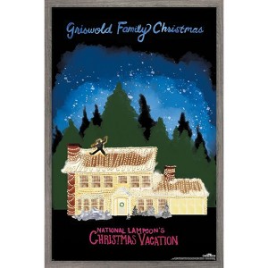 Trends International National Lampoon's Christmas Vacation - House Framed Wall Poster Prints - 1 of 4
