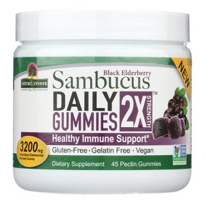 Nature's Answer - Sambucus Daily Gummies 2x - 1 Each - 45 Count - 1 of 2