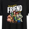 Women's - Disney - You've Got A Friend In Me Oversized Graphic T-Shirt - 2 of 4