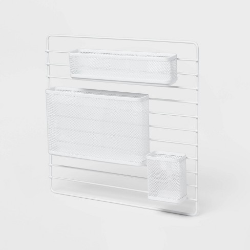 Wire Storage Lid Organizer White - Brightroom™ : Target