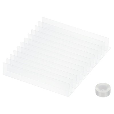 Unique Bargains Smooth L-Shaped Sofa Desk Under Couch Blocker with Tape