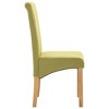 CLIHOME Modern Dining Chairs,Ergonomic Soft Fabric Upholstered Chairs with Sturdy Wooden Legs Accent Chairs( Set of 2) - 4 of 4
