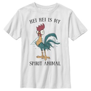 Boy's Moana Hei Hei Spirit Animal T-Shirt - 1 of 4