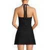 Lands' End Women's Texture V-neck Halter Tankini Swimsuit Top - 2 of 4