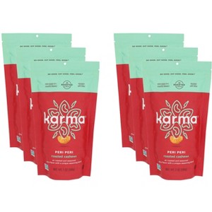 Karma Cashews Roasted Peri Peri - Pack of 6 - 7 oz - 1 of 2