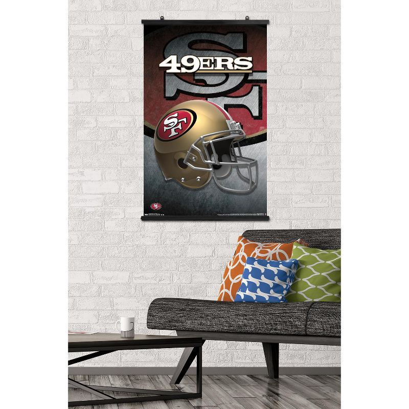 Trends International NFL San Francisco 49ers - Helmet 15 Unframed Wall Poster Prints, 2 of 6