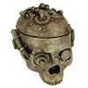 Design Toscano Steampunk Skull Containment Vessel - 4 of 4