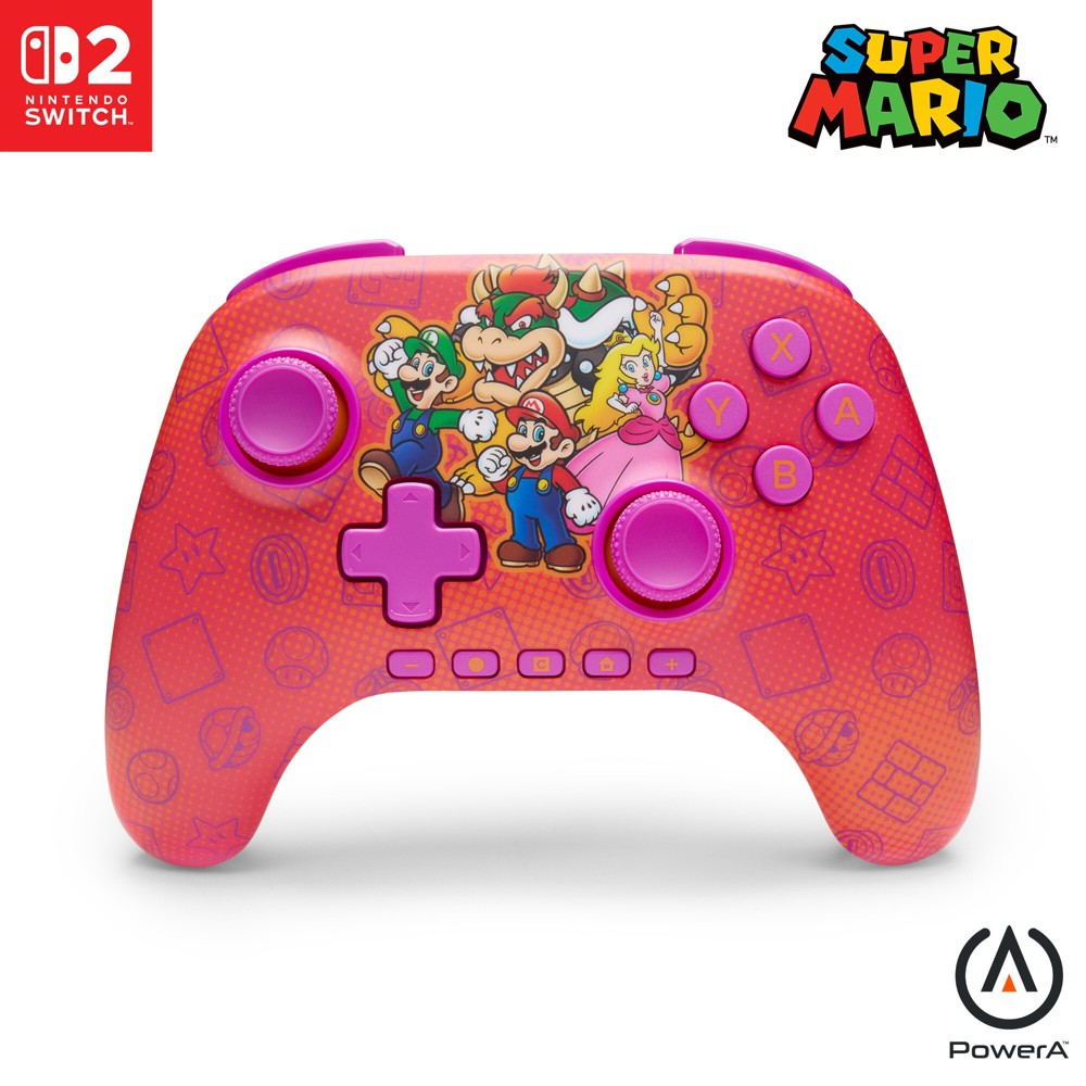 PowerA Nintendo Switch 2 Advantage Wireless Controller - Mario & Friends