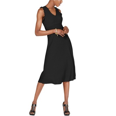 Michael Kors Womens Ribbed A-line Dress