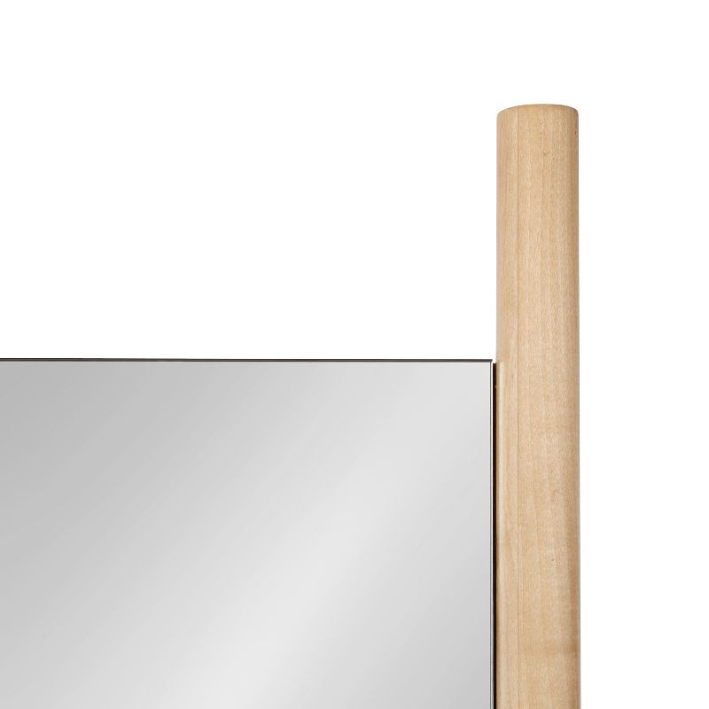 Kate and Laurel Findlay Rectangle Wood Full Length Mirror, 21x67, Natural, 4 of 8