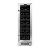 Whynter BWR-208SB 12 inch Built-In 20 Bottle Undercounter Stainless Steel Wine Refrigerator with Reversible Door, Digital Control, Lock and Carbon - 2 of 3