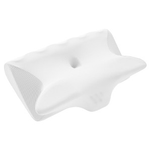 Hyleory Ergonomic Side Sleeper Pillow With Washable Case, Pressure-Relief Design with Zoned Support - 1 of 4