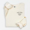 Simply Sage Market Embroidered New York City Lightweight Garment Dyed Sweatshirt - 2 of 4