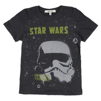 Star Wars Boys' Imperial Trooper Character Design Graphic T-Shirt Kids