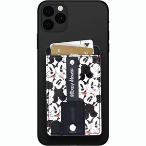 Disney Mickey Mouse Phone Grip w/ Wallet - Kickstand, Credit Card Holder - 1 of 4