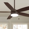 52" Minka Aire Airetor Oil-Rubbed Bronze LED Pull Chain Ceiling Fan - 2 of 4