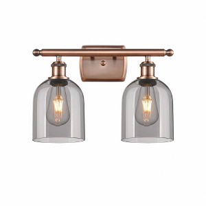 Bella - 2 Light Bath Vanity In Industrial Style-10.5 Inches Tall and 15.5 Inches Wide - 1 of 1