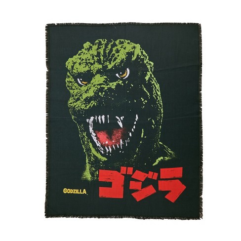 Godzilla Kanji Logo Tapestry Blanket (50