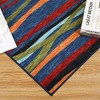 Modern Abstract Area Rug Colorful Throw Carpet Contemporary Area Rugs - 4 of 4