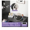 Farmhouse Vanity Desk Set With 6 Drawers & Power Outlet, Makeup Vanity Table With Light Color & Brightness Adjustable For Girls Women - 3 of 4