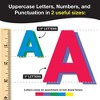 FreshCut Crafts Bulletin Board Letters & Numbers, Jewel Colors, 1.5in & 3in, 710 Pieces - 2 of 4