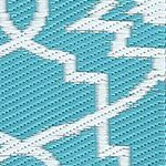 light blue/white