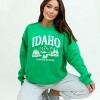 Simply Sage Market Women's Graphic Sweatshirt Idaho Forest Scene - 2 of 4