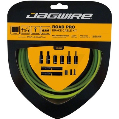Jagwire Pro Polished Road Brake Kit Brake Cable & Housing Set