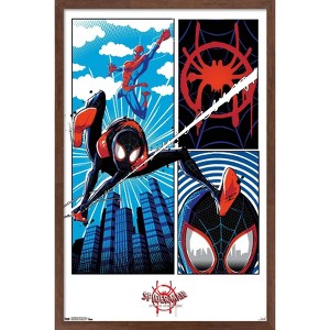 Trends International Spider-Man: Into the Spider-Verse-Panel Framed Wall Poster Prints - 1 of 4