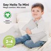 KeaBabies Mini Toddler Pillow with Pillowcase, 9x13 Small Pillow for Toddler, Soft Kids Pillow for Sleeping, Travel, Age 2-4 - 3 of 4