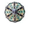 Chloe Lighting Cora Victorian-Style 2-Light Dark Bronze Finish Floor Lamp 18" - 3 of 4