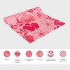 Wai Lana Yoga and Pilates Mat (Springtime, Pink)- 1/4 Inch Extra Thick Non-Slip Stylish, Latex-Free, Lightweight, Optimum Comfort - 2 of 2