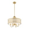 Livex Lighting Arabesque 4 - Light Chandelier in  Soft Gold - 4 of 4